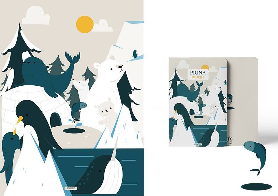 110101 1st prize project Pigna Mumble ANIMALS