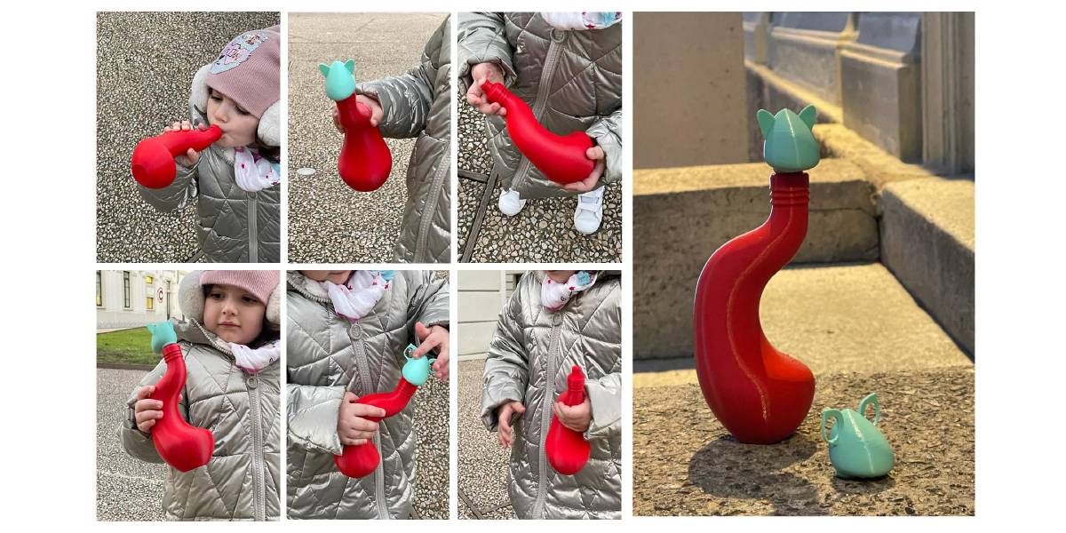 3 Bottle for kindergarten kids