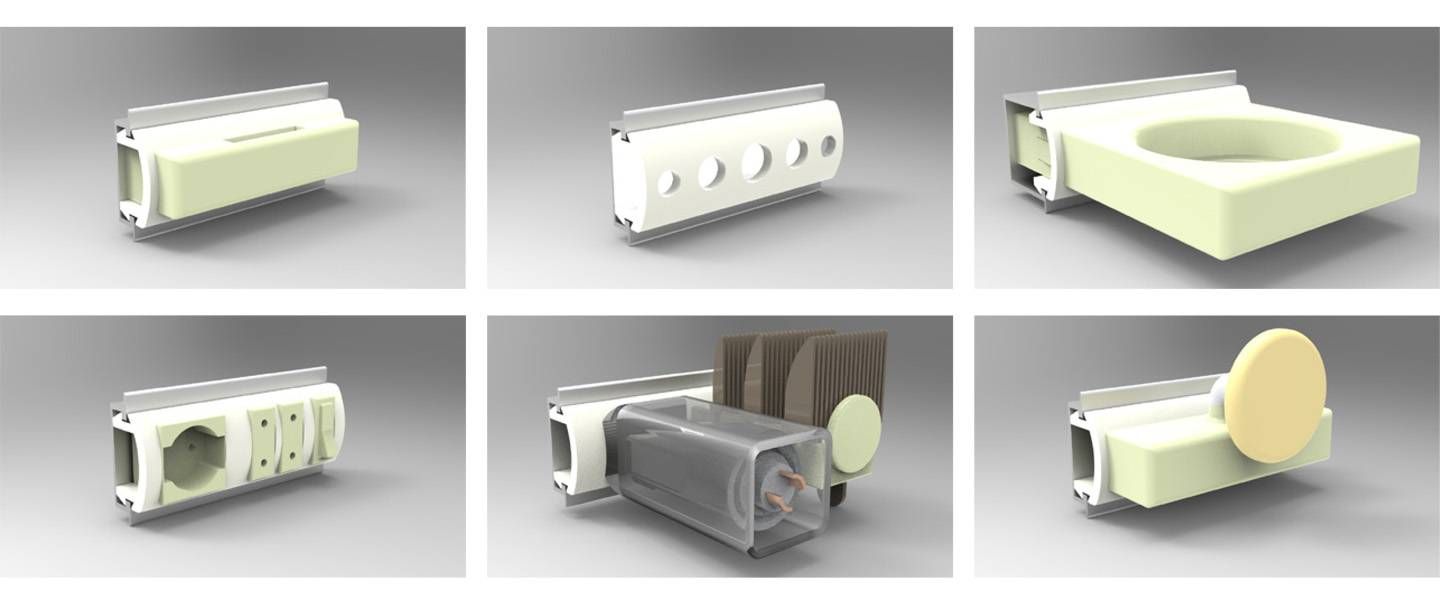 50010202 Modular system for bathrooms