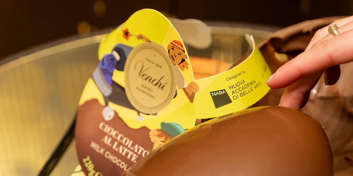 7 NABA graphic packaging Venchi chocolate store Easter eggs gallery 2
