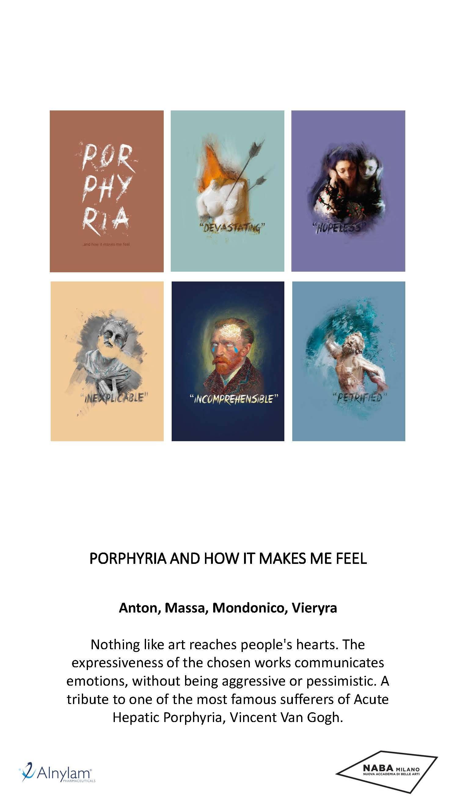 P7  PORPHYRIA AND HOW IT MAKES ME FEEL Anton, Massa, Mondonico, Vieryra
