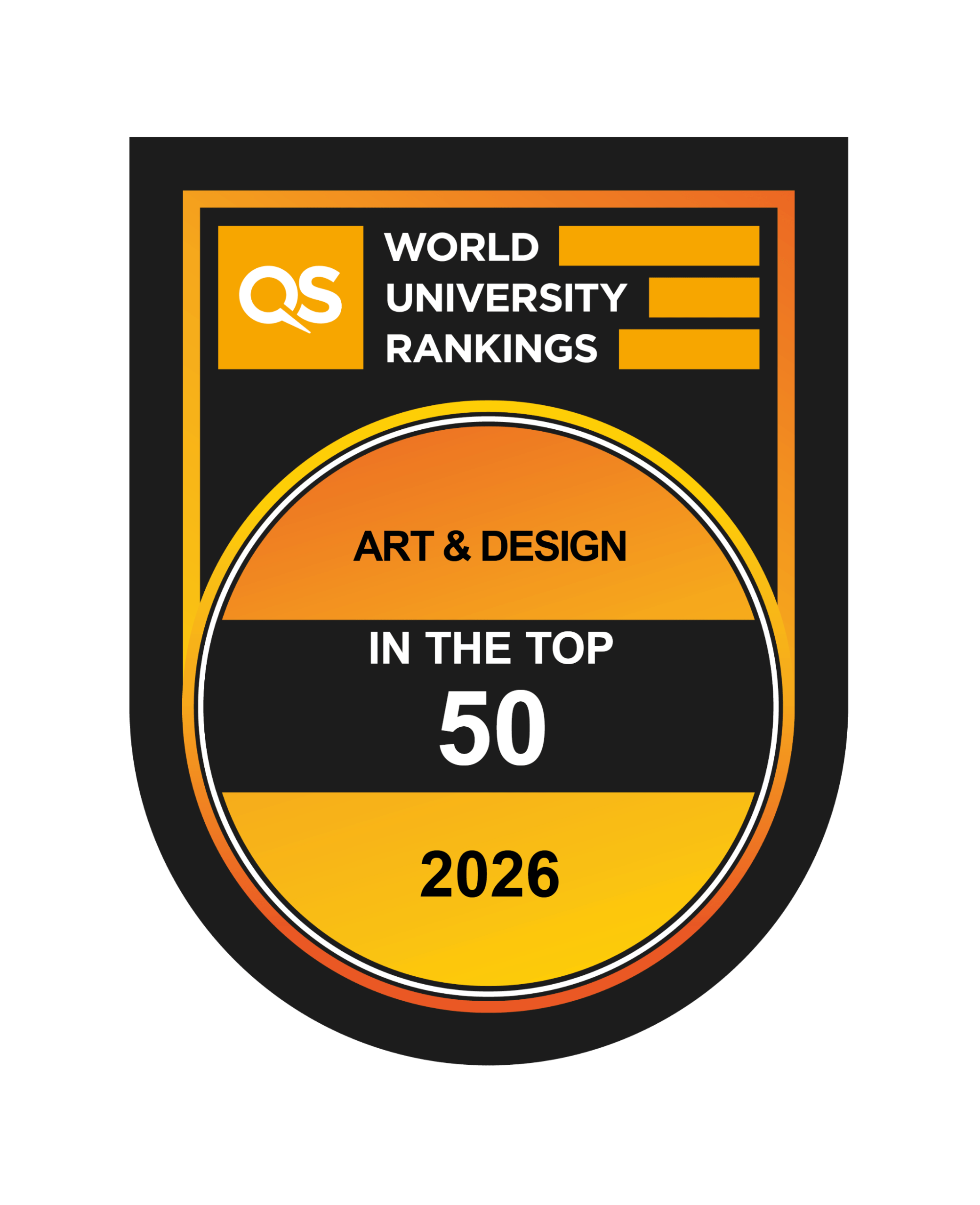 QS World University Rankings by Subject 2026: Art & Design, nella Top 50