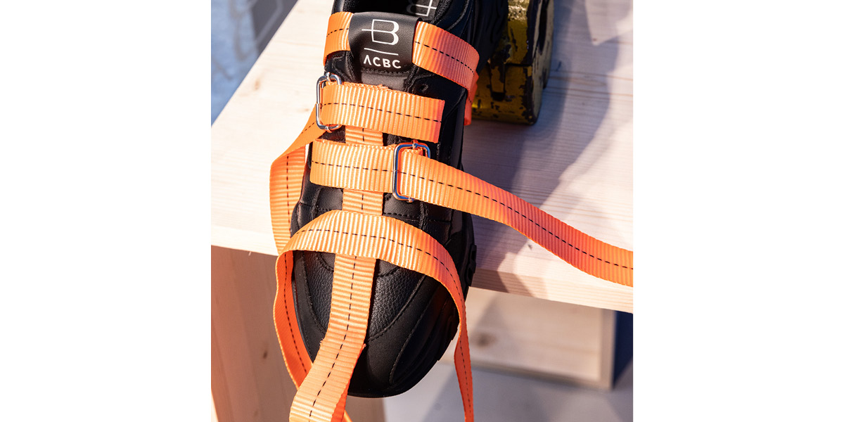 NABA x Baldinini capsule collection - sustainable sneakers project with Legambiente