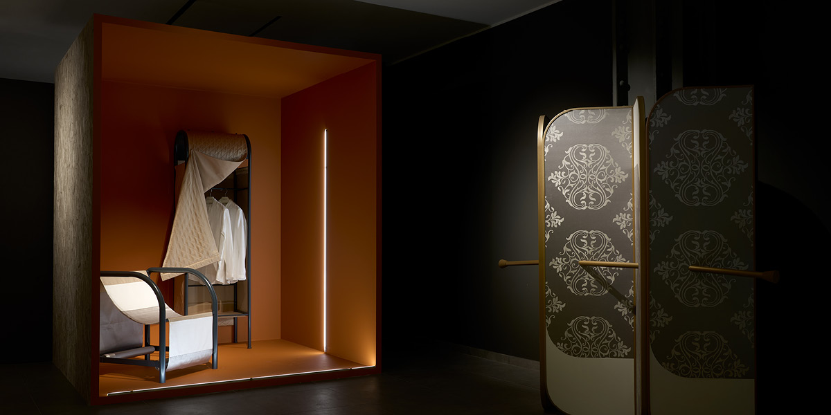 NABA Design - upcycling interior objects exhibited at Frette Milan